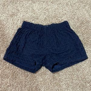 navy blue shorts